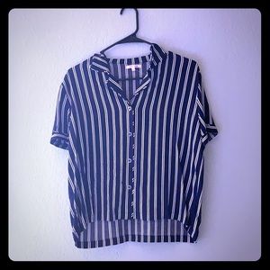 striped blouse